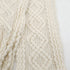 Do everything in Love Ivory Quilted fringed Scarf New